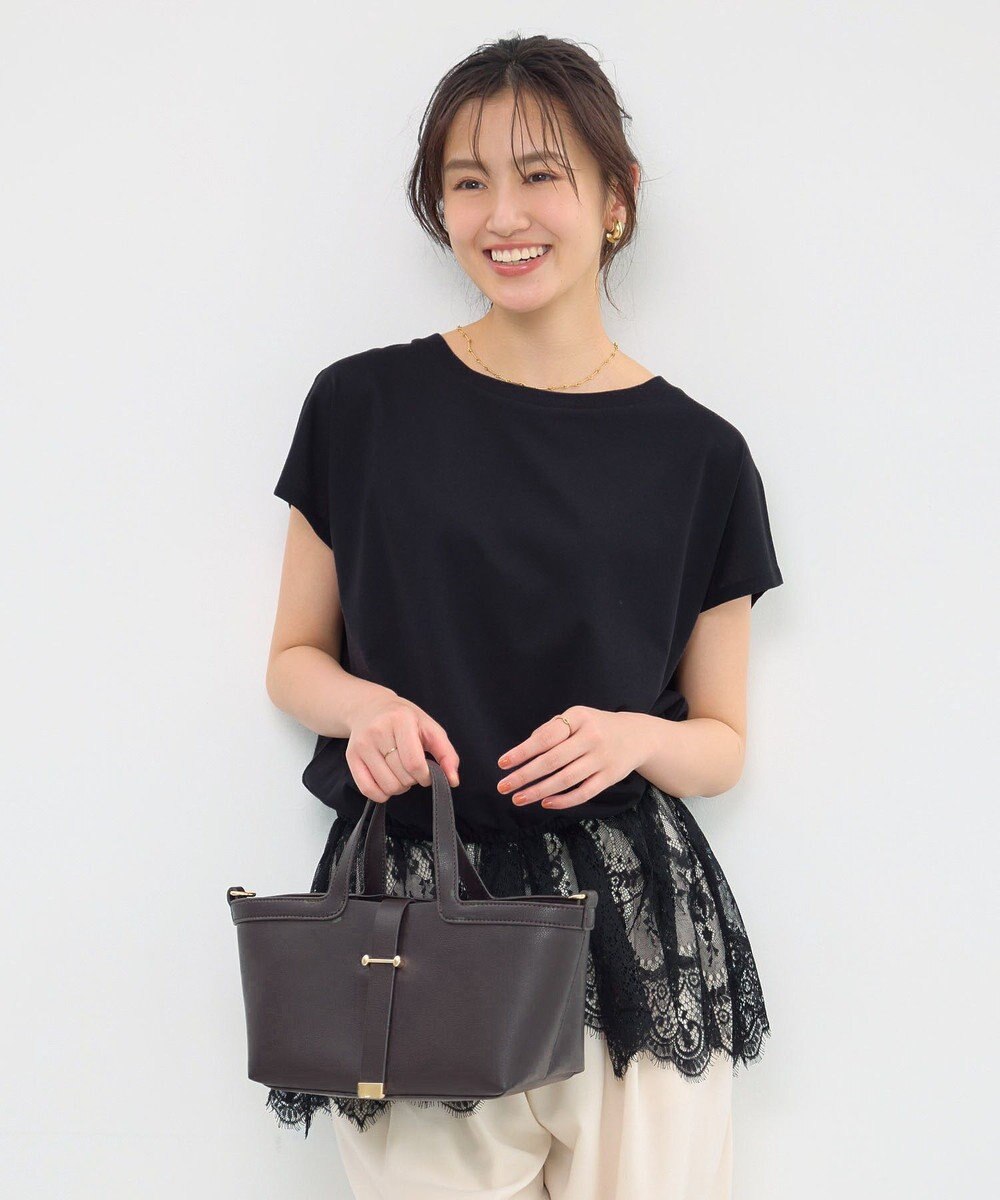 Green Parks レースドッキングフレンチプルオーバー 
