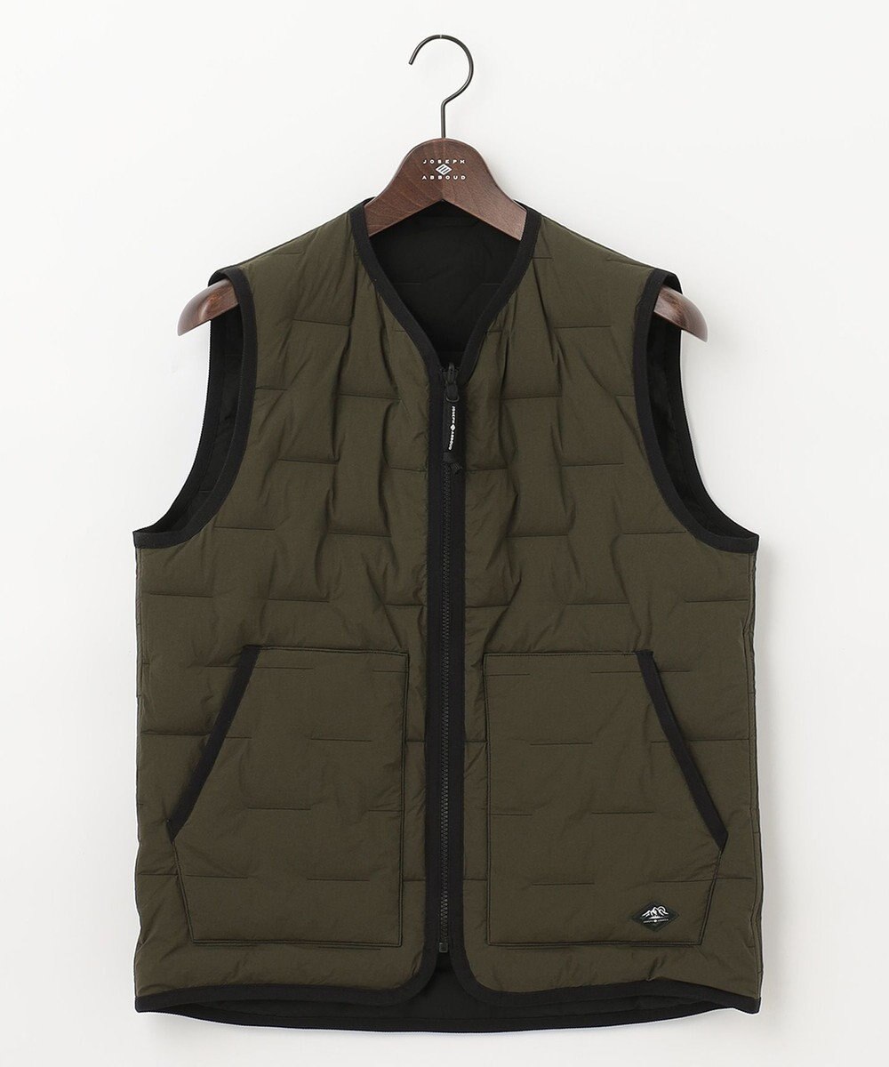 JOSEPH ABBOUD MOUNTAIN 【UNISEX】リバーシブルストレッチ ダウンベスト 