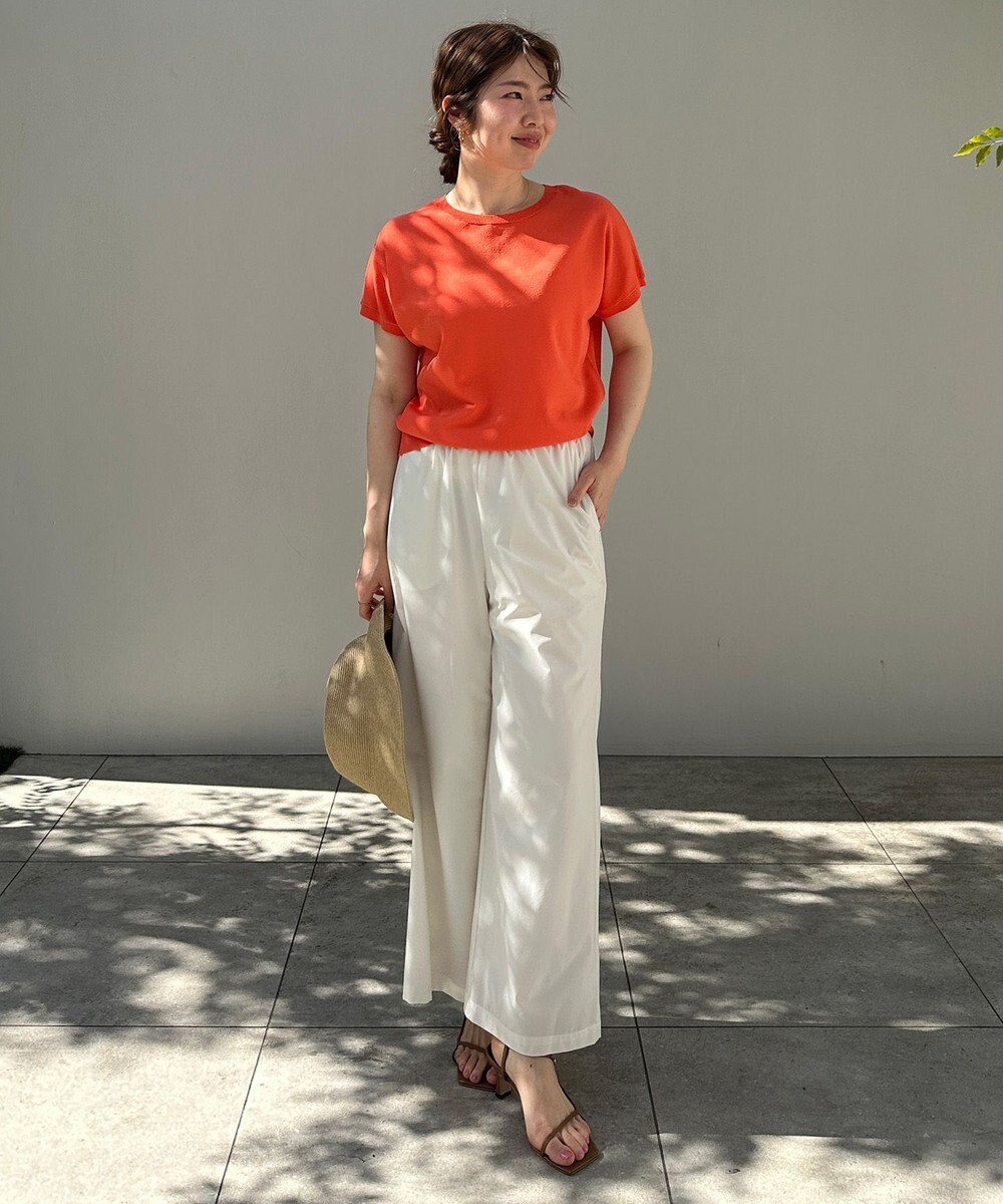 UNFILO FINE MOVE ワイドパンツ 