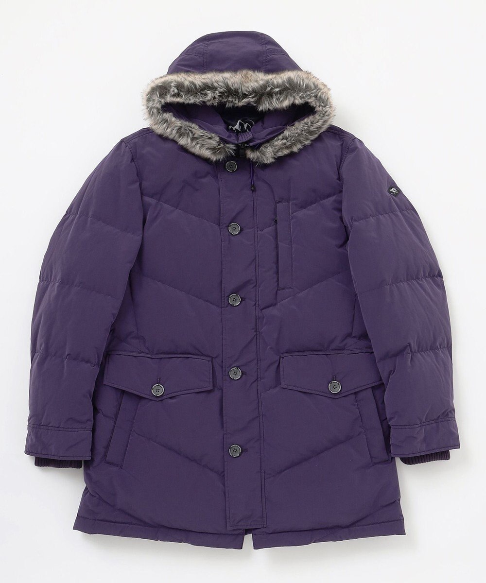 JOSEPH ABBOUD MOUNTAIN  【サスティナブル/ECO撥水/ECOファー/9ポケット/男女兼用】Pe/Nyピーチ ダウンコート 