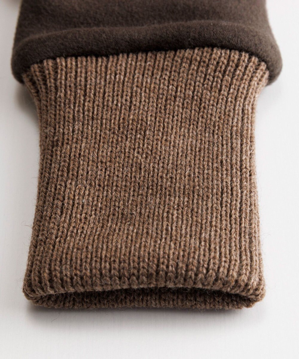 ORuKuBET  フェイクファー付きフィンガーレスグローブ(WOMEN) 