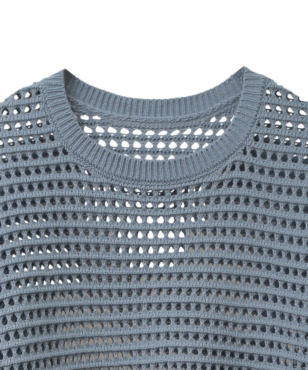 Green Parks メッシュニットチュニック 