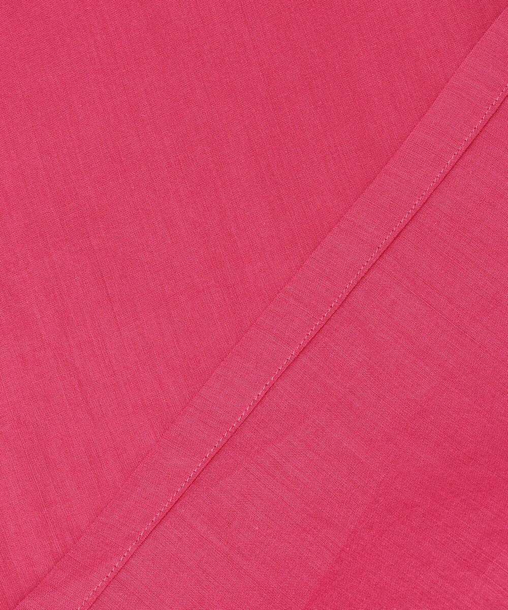 ICB 【洗える】ラミーコットンボイル シアーシャツ 