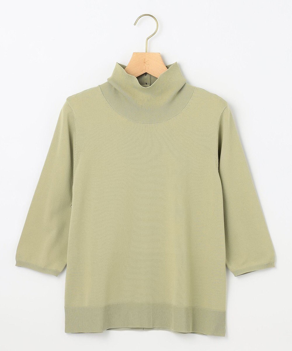 組曲 L 【6色展開・UVケア】モダンタートルニット 