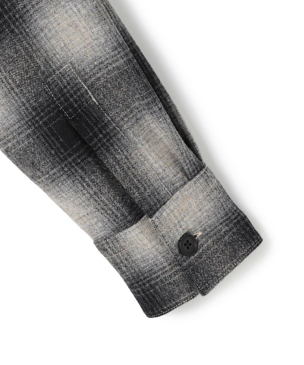 JOSEPH HOMME 【新素材】フェードフラノチェック / シャツブルゾン 