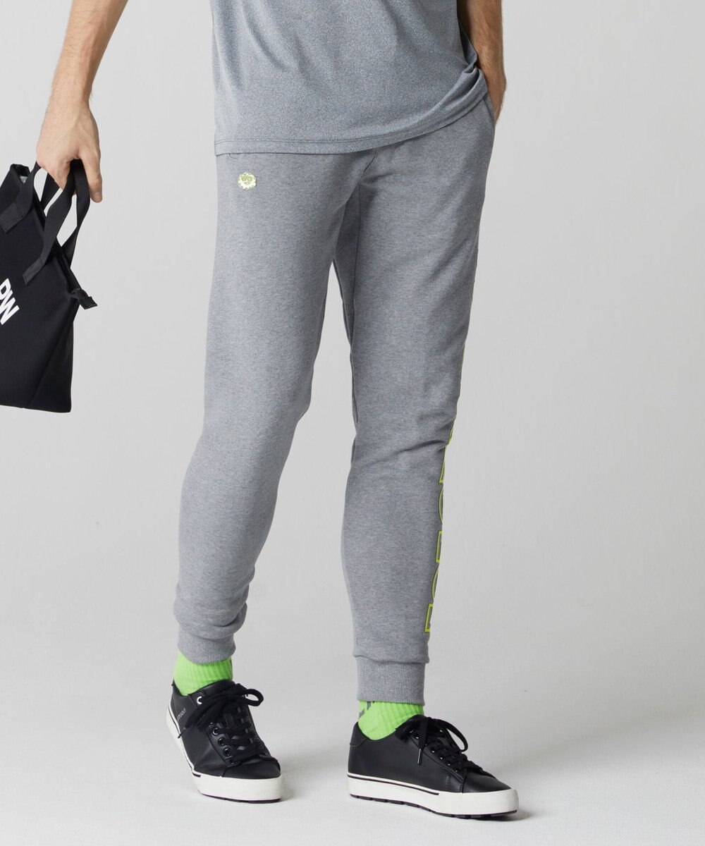 PW CIRCULUS 【MEN】アスレジャー 裏毛 サイドプリント ジョガーパンツ 