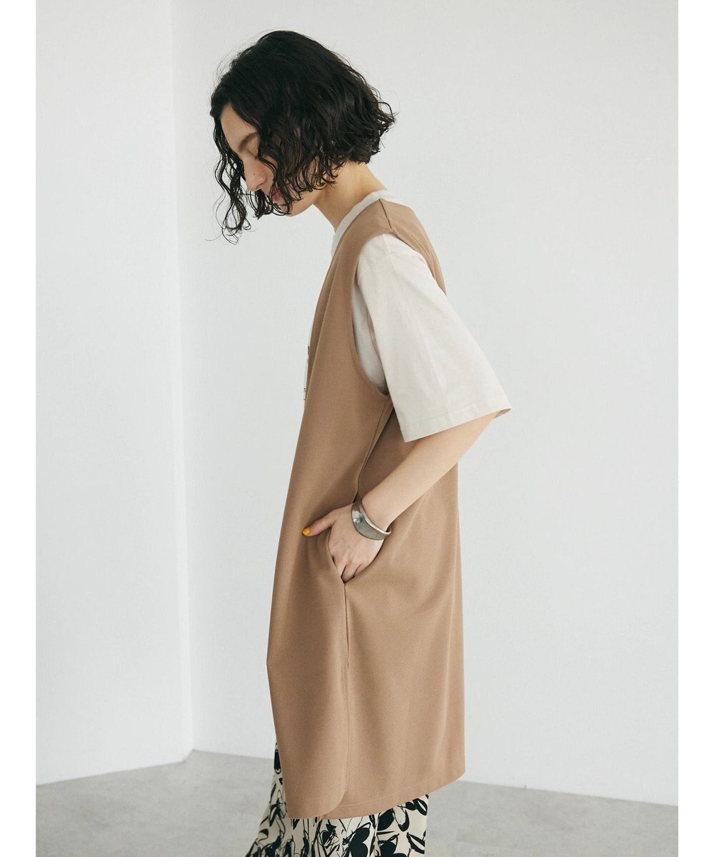 CRAFT STANDARD BOUTIQUE カットジョーゼットベスト 