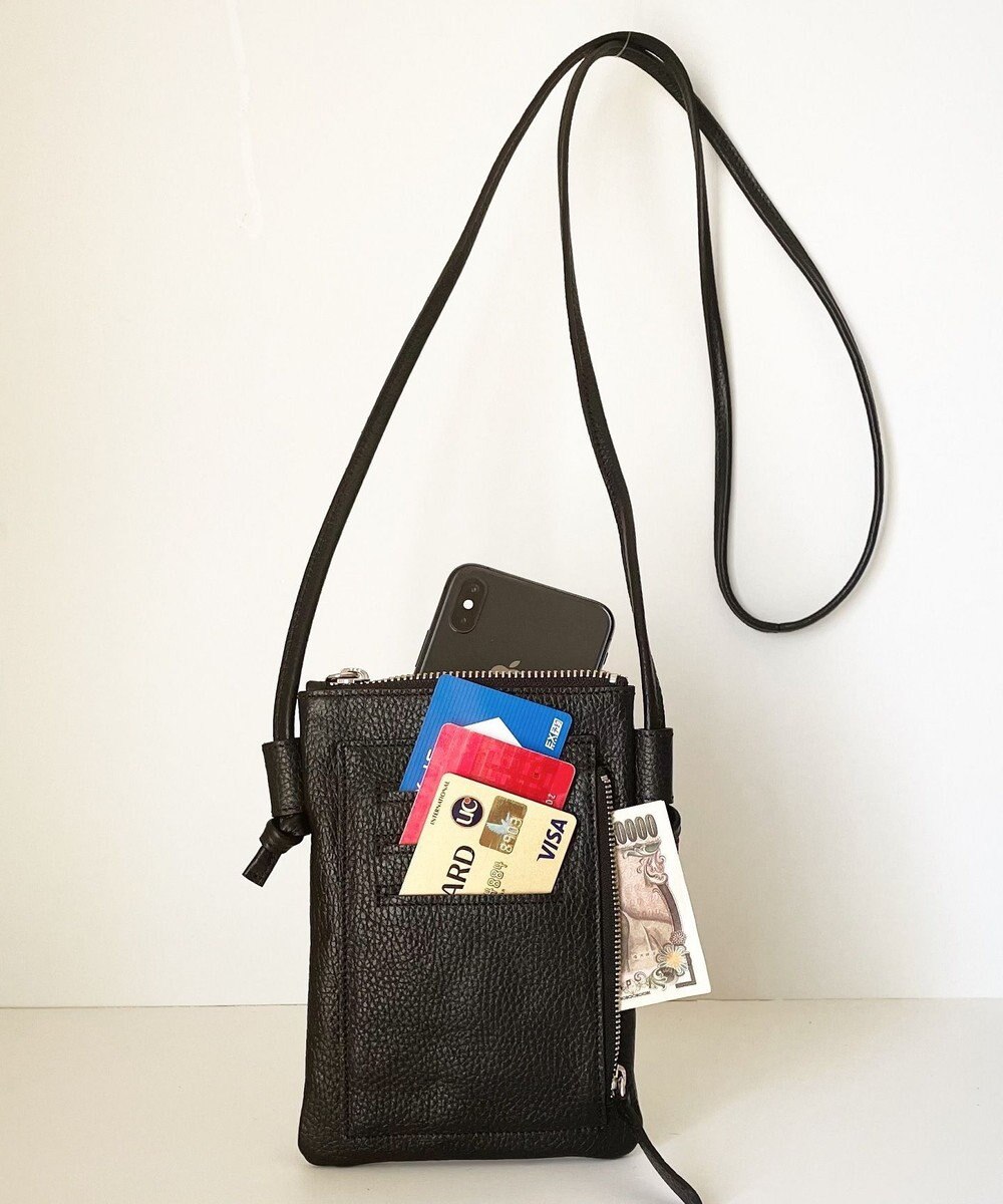 Hekhèr Le Style de Vie 新色追加【日本製】シュリンクレザー スマートフォンポシェット 