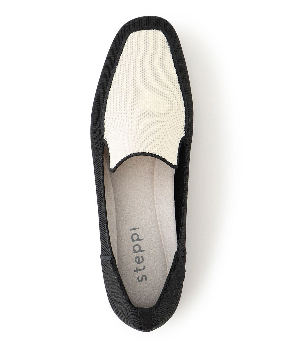 steppi 【撥水/洗える】クラシック ニット ローファー 