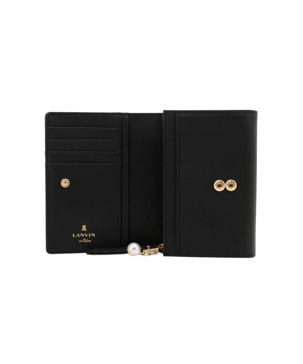 LANVIN en Bleu イエナ 2つ折り中Lファスナー財布 