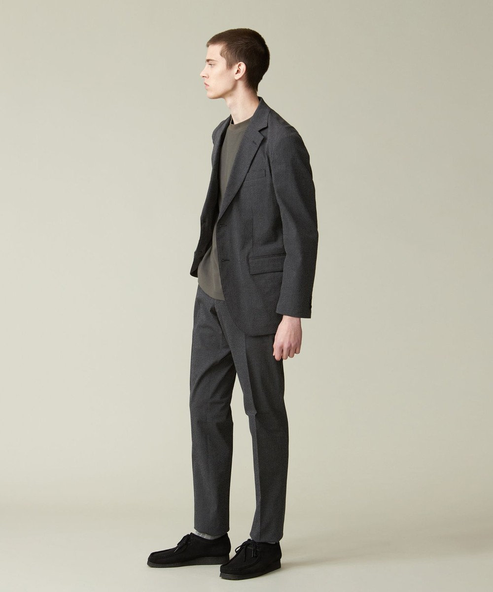 J.PRESS MEN 【セットアップ対応 / ウォッシャブル】トラベラーズシアサッカー スラックス 