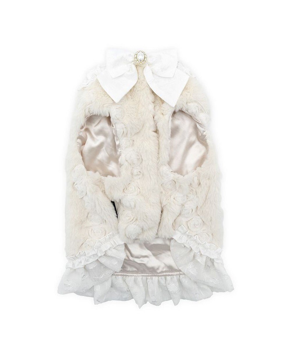 PET PARADISE cherircouture パールリボン ベスト 《ホワイト》 小型犬 
