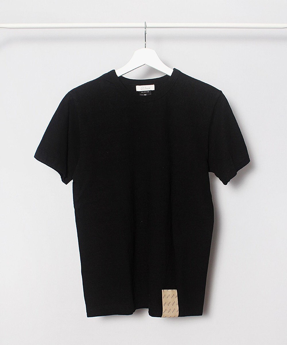 general design store 【PATCHII×ET baas】クルーネックショートスリーブスラブTシャツ BLACK