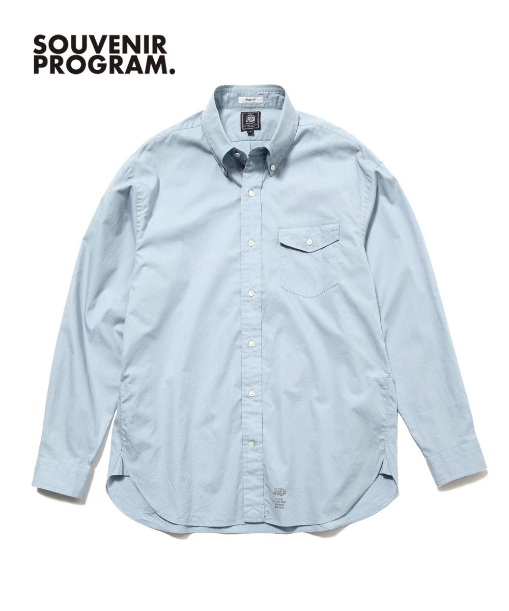 J.PRESS MEN 【J.PRESS ORIGINALS】【UNISEX】Cotton Broad Cloth Shirt / B.D. / Baggy-Fit 
