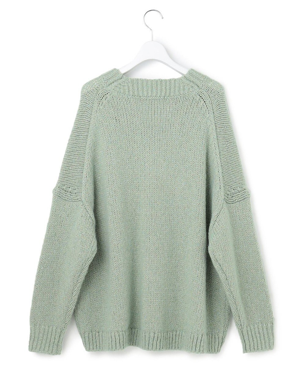 23区 L 【GLOW11月号掲載】ヘアリーラメリリー バルキー ニット 