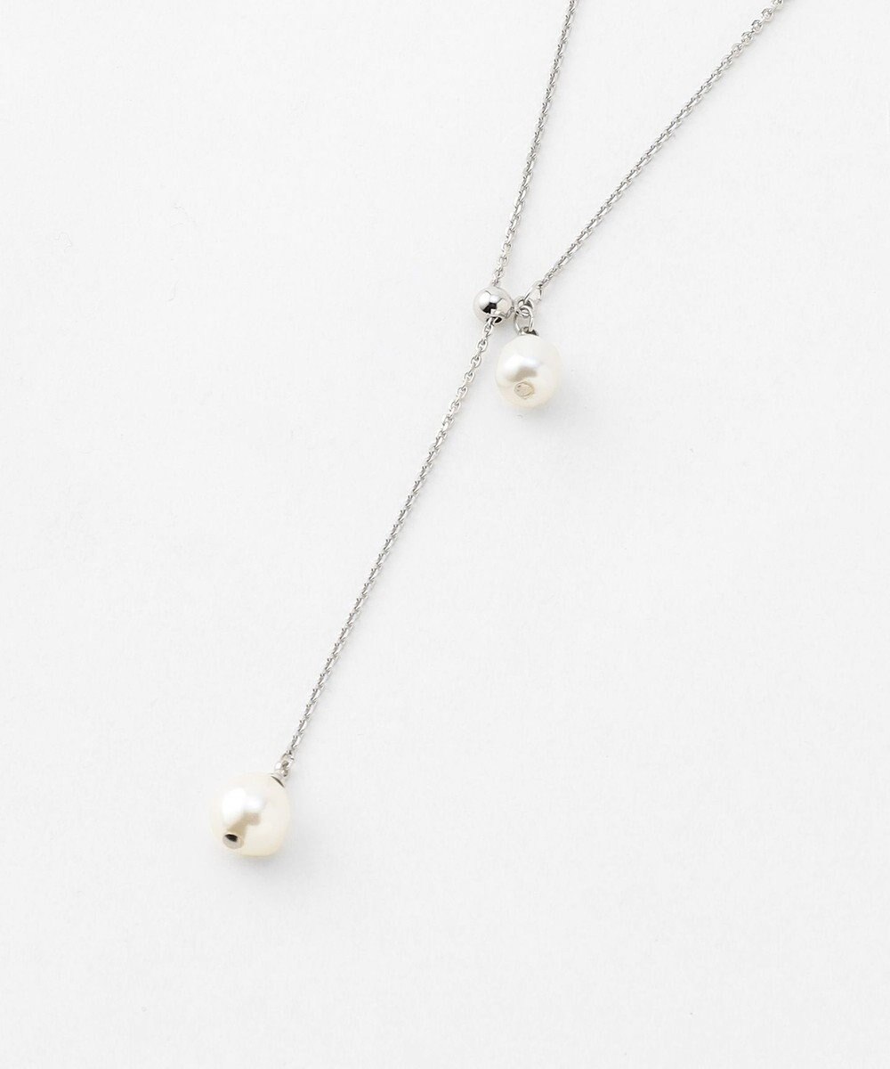 J.PRESS LADIES コットンパール ラリエット ネックレス 