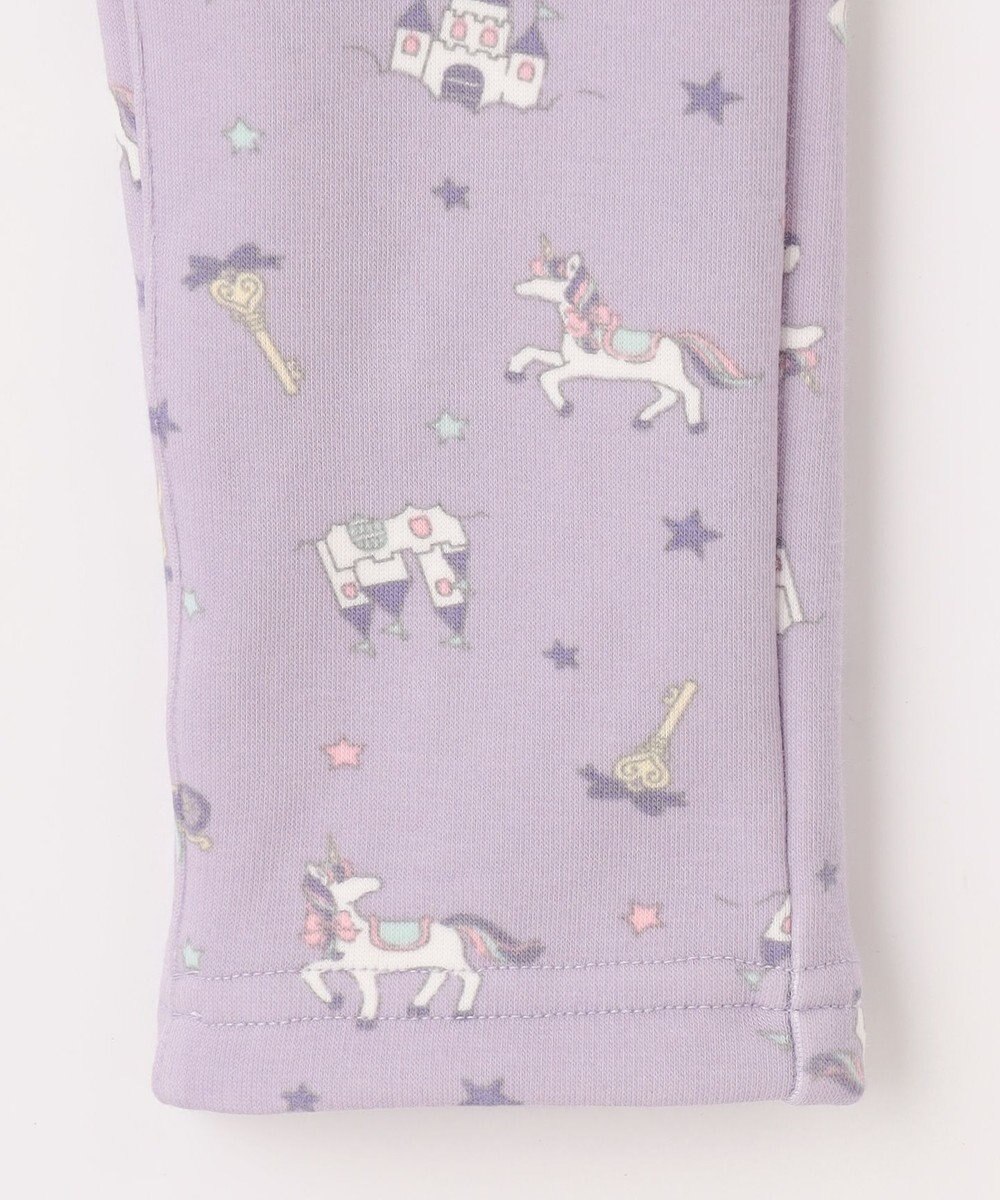 ANY KIDS 7days 裏シャギー 総柄 パンツ 