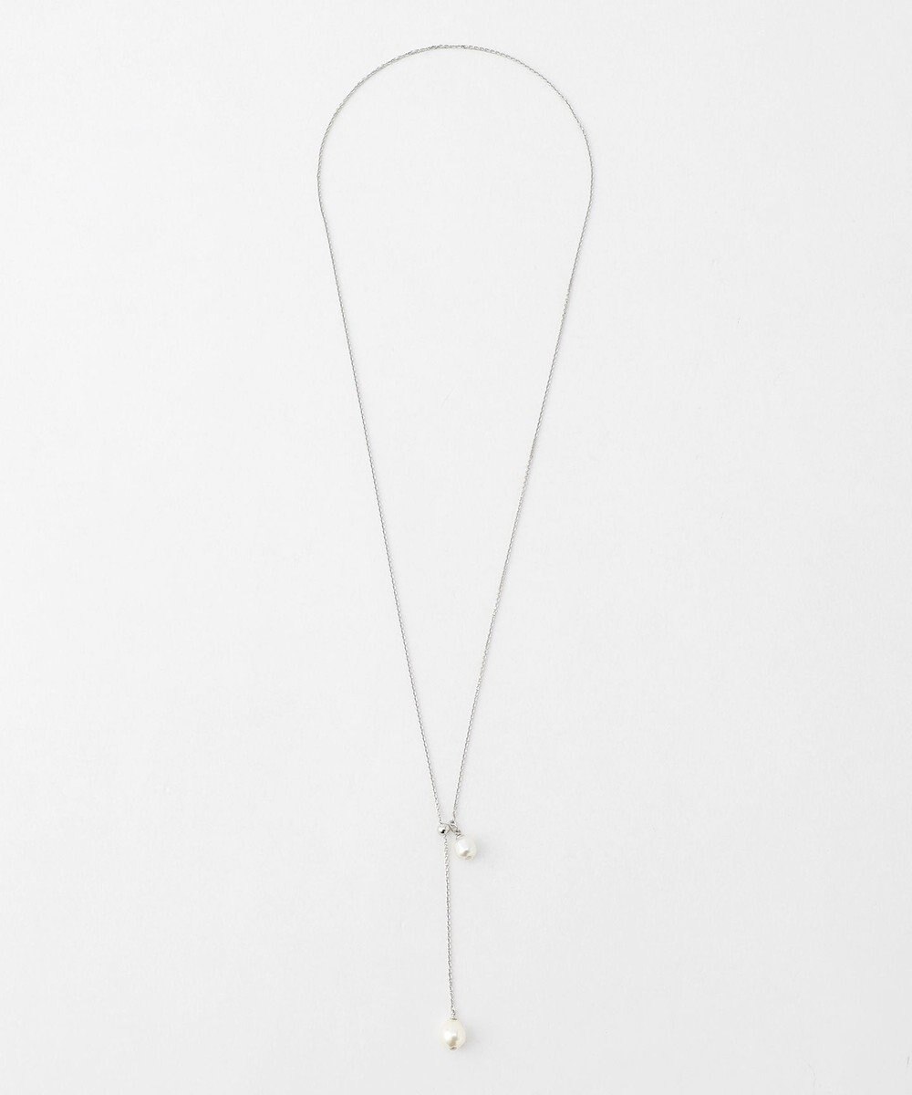 J.PRESS LADIES コットンパール ラリエット ネックレス 