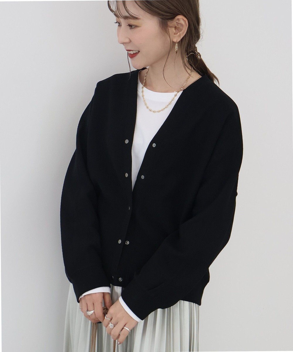 AMERICAN HOLIC Ｖネックリップルカーディガン 