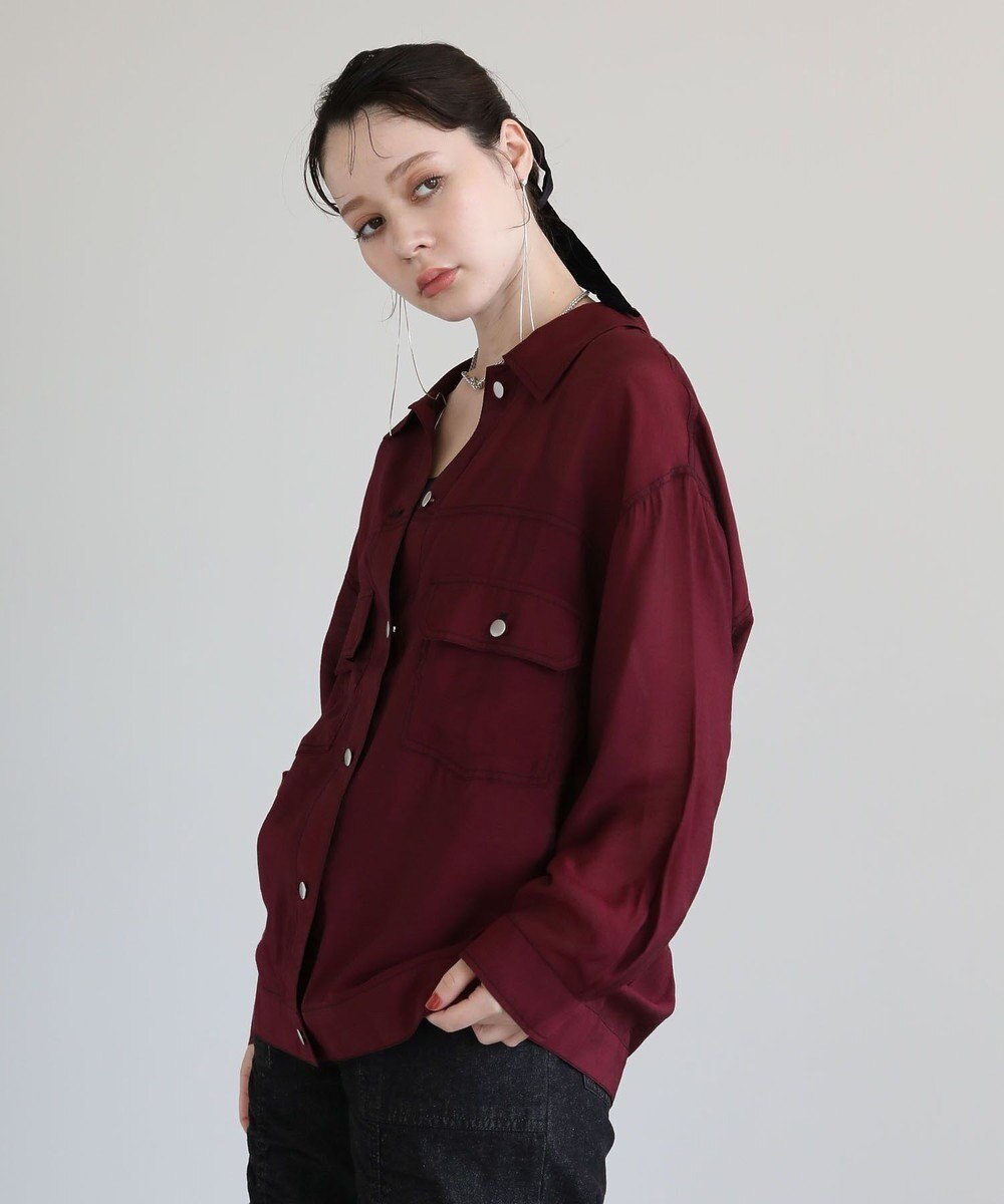 Green Parks ・ＥＬＥＮＣＡＲＥ　ＤＵＥ　カラーステッチシアーＧジャン 