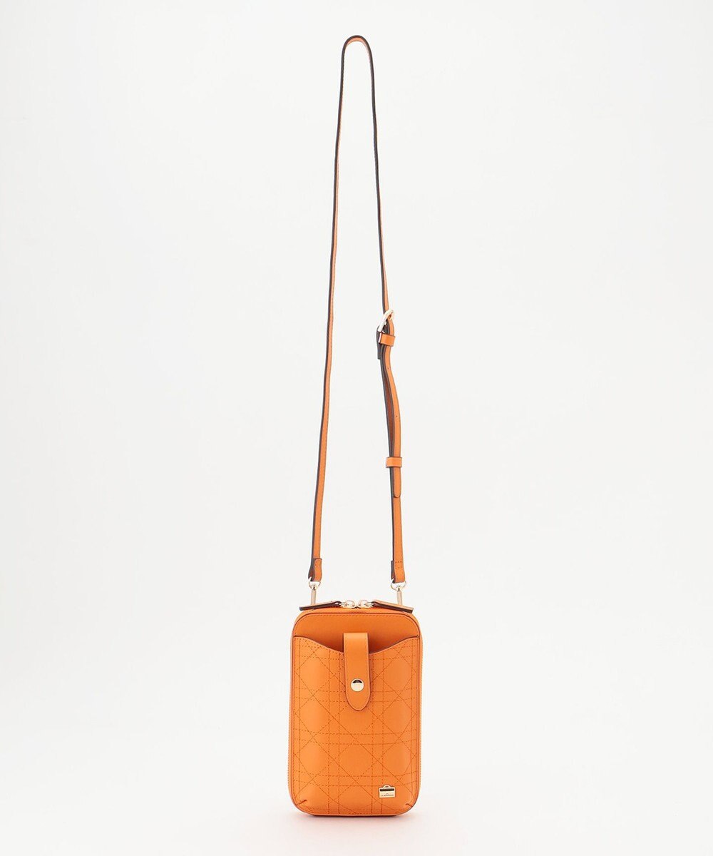 LA BAGAGERIE レザーステッチ　マルチポシェット 