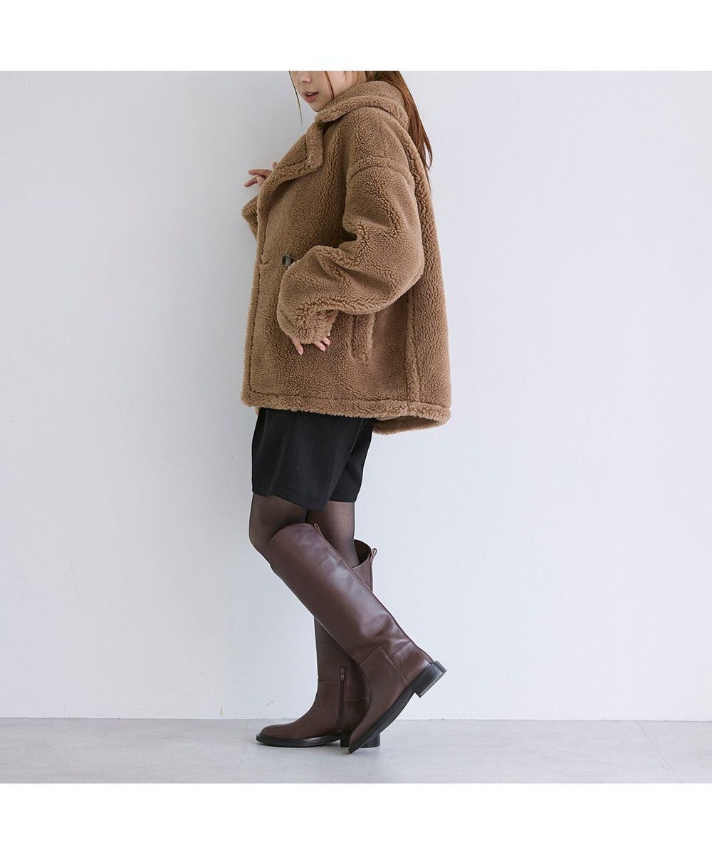 MODE ET JACOMO <carino>レザーロングブーツ 