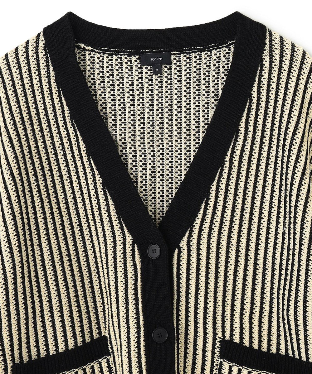 JOSEPH 【洗える】バイオテープコットン　カーディガン 