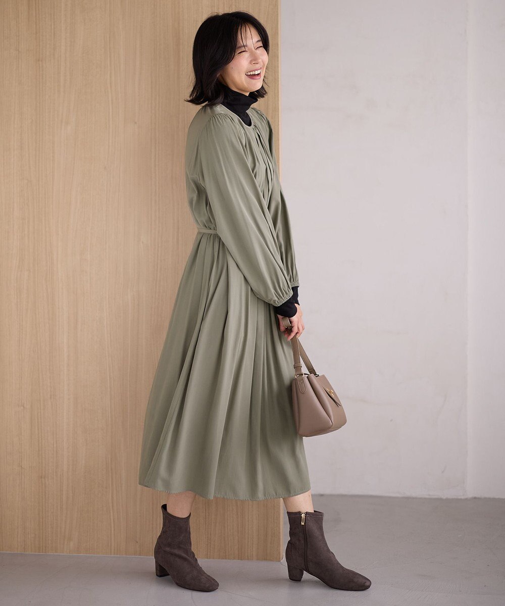 ANY ギャザーワンピース 