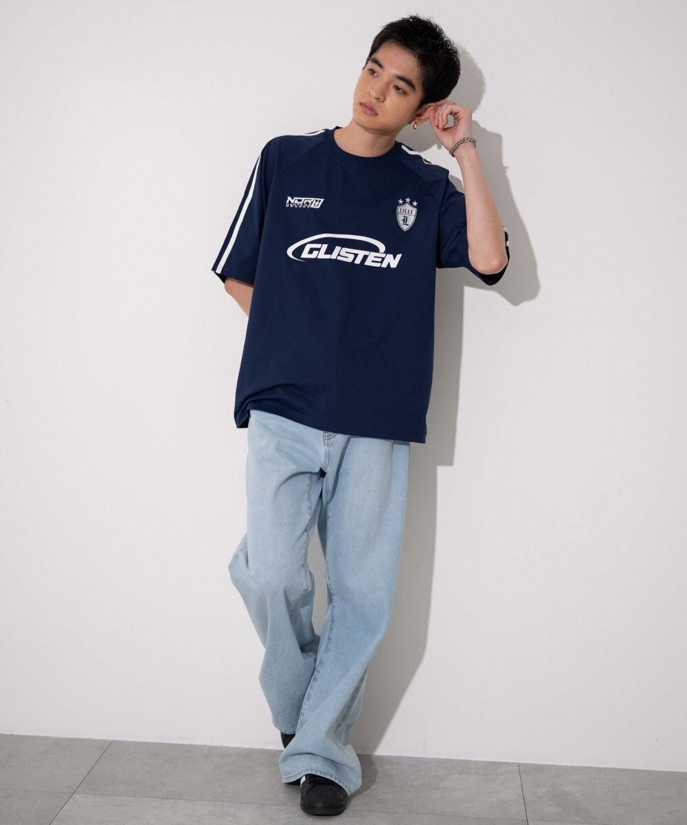 WEGO 【ユニセックス着用ITEM/MLサイズ展開】ゲームロゴスリーブラインT 