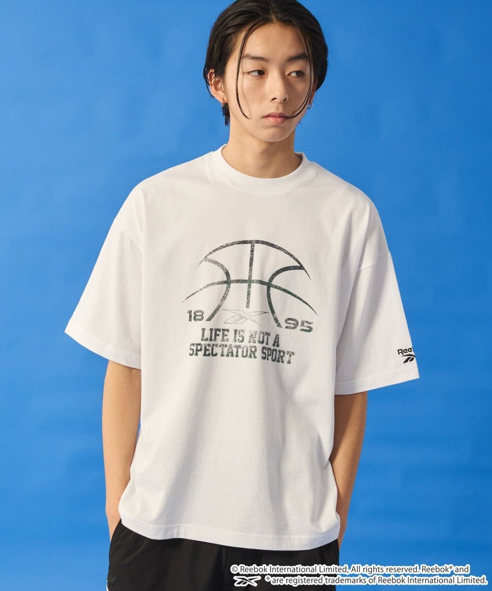 WEGO 【ユニセックス着用ITEM】別注ReebokスポーツロゴT（SS） 