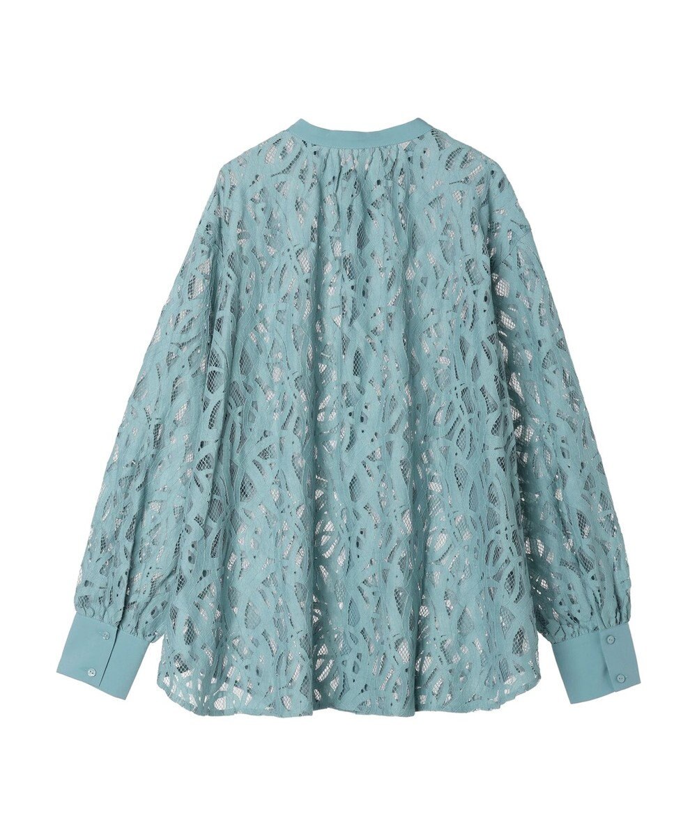 Green Parks ・ＥＬＥＮＣＡＲＥ　ＤＵＥ　レースバンドカラーブラウス 