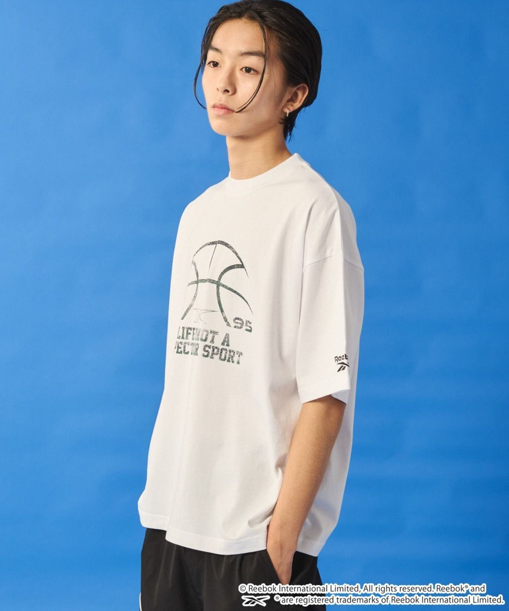 WEGO 【ユニセックス着用ITEM】別注ReebokスポーツロゴT（SS） 