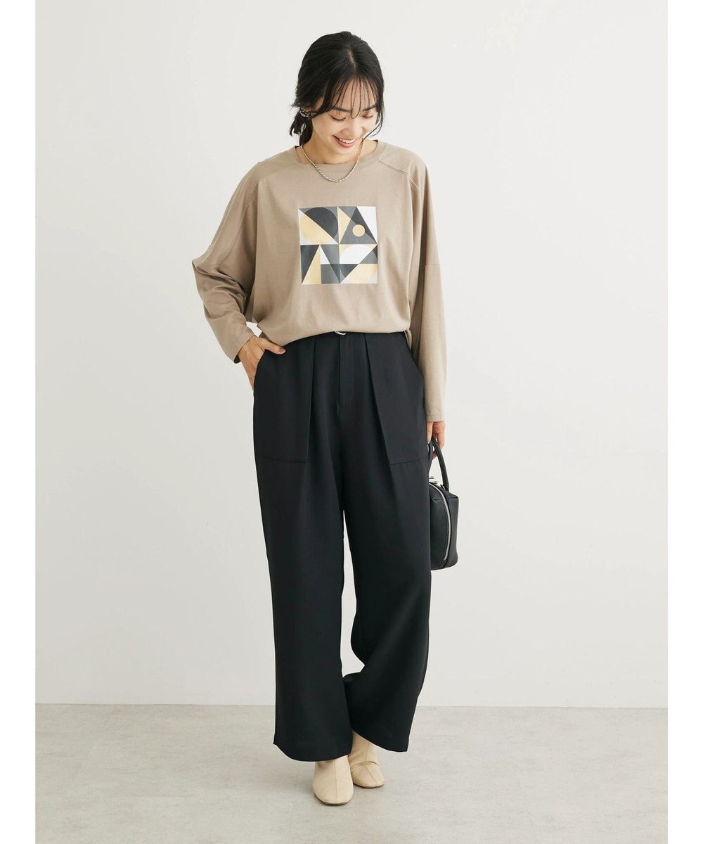 Green Parks ・ＳＵＧＡＲ　ＳＰＯＯＮ　タックワイドパンツ 