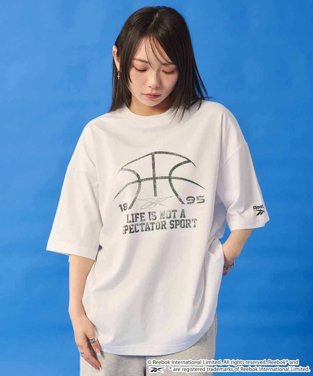 WEGO 【ユニセックス着用ITEM】別注ReebokスポーツロゴT（SS） 