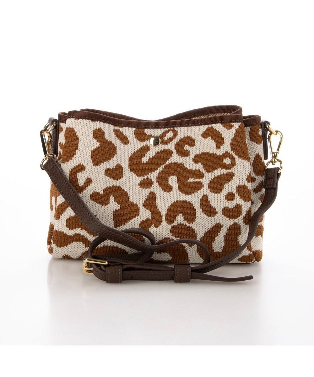 UNBILLION カシュカシュ cachecache / 柄アソートジャガード三つ口ショルダーバッグ 