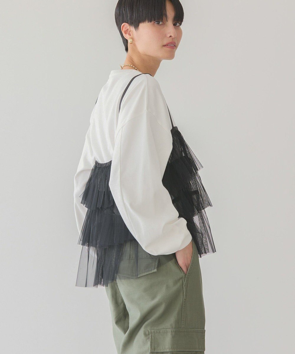 AMERICAN HOLIC ティアードチュールキャミソール 
