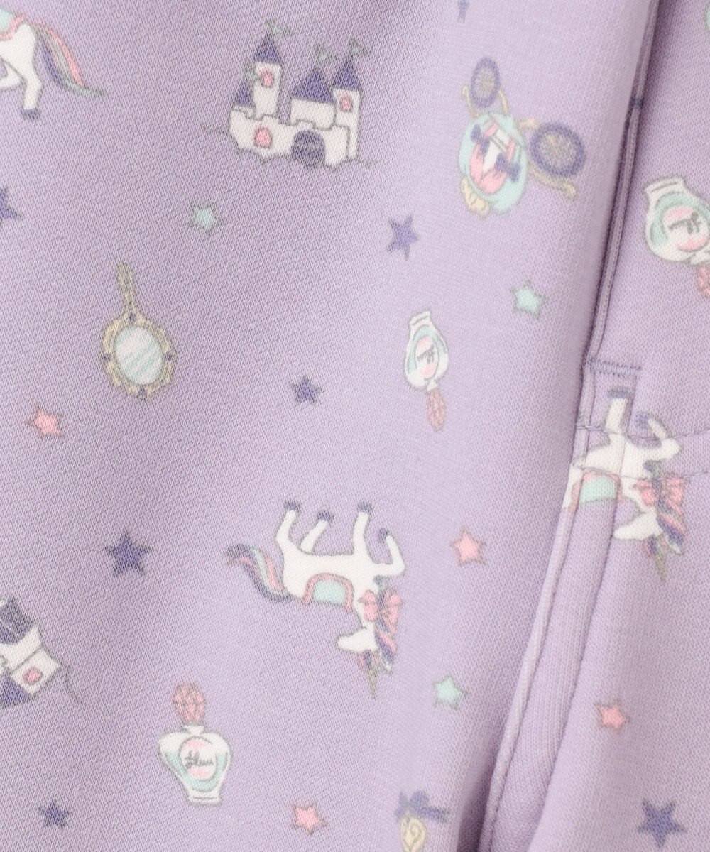 ANY KIDS 7days 裏シャギー 総柄 パンツ 