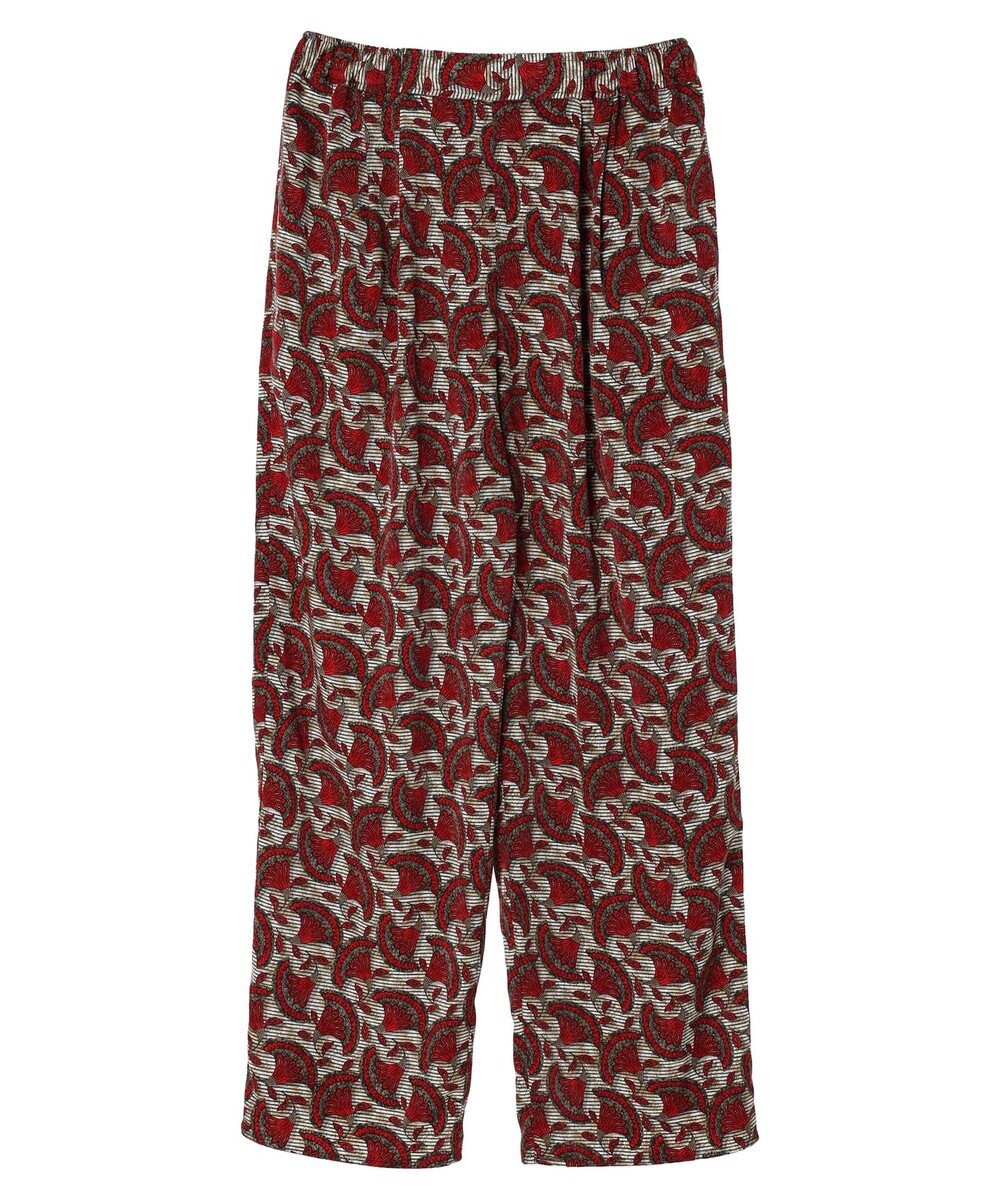 Green Parks アフリカン柄イージーパンツ 