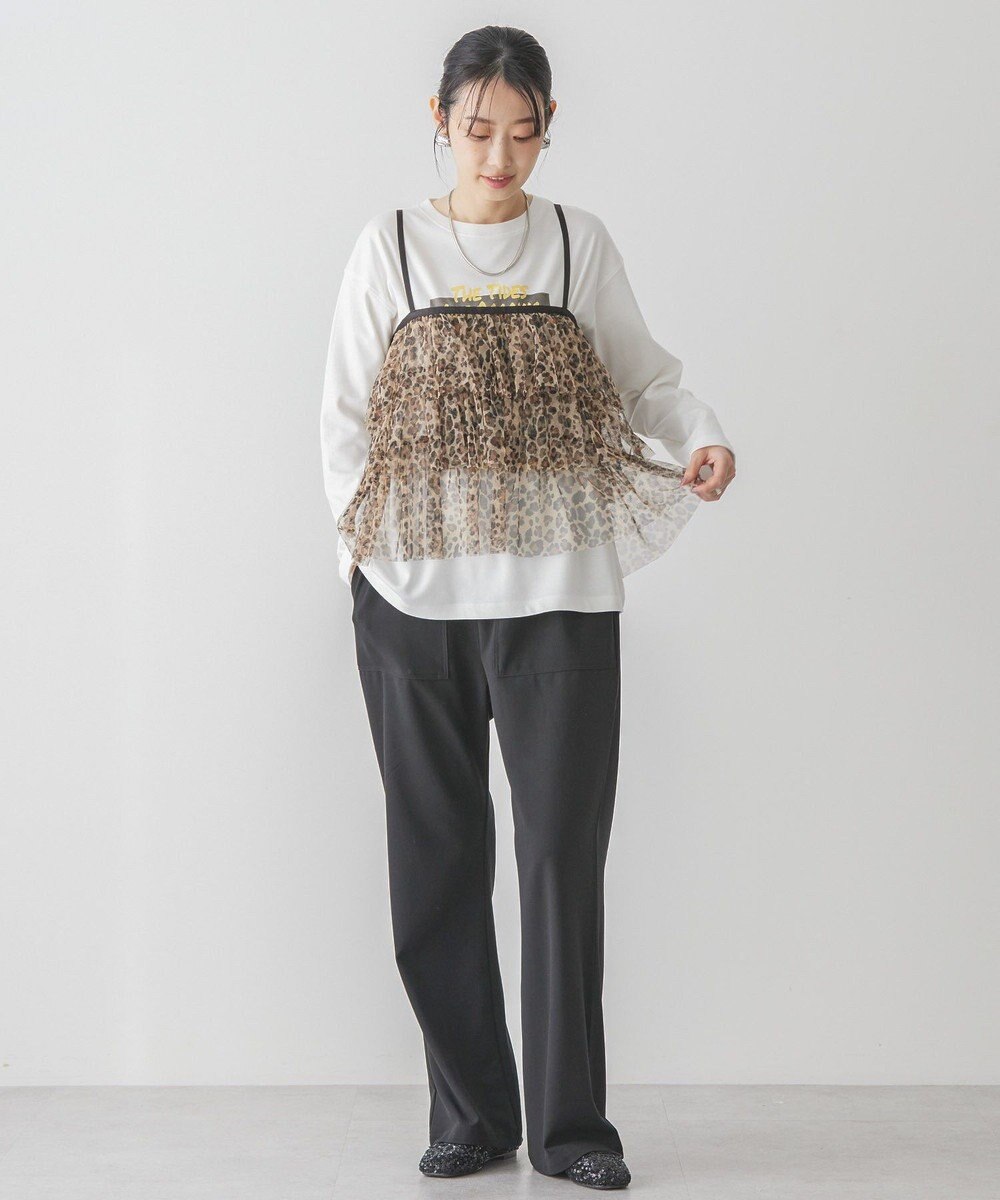 AMERICAN HOLIC ティアードチュールキャミソール 