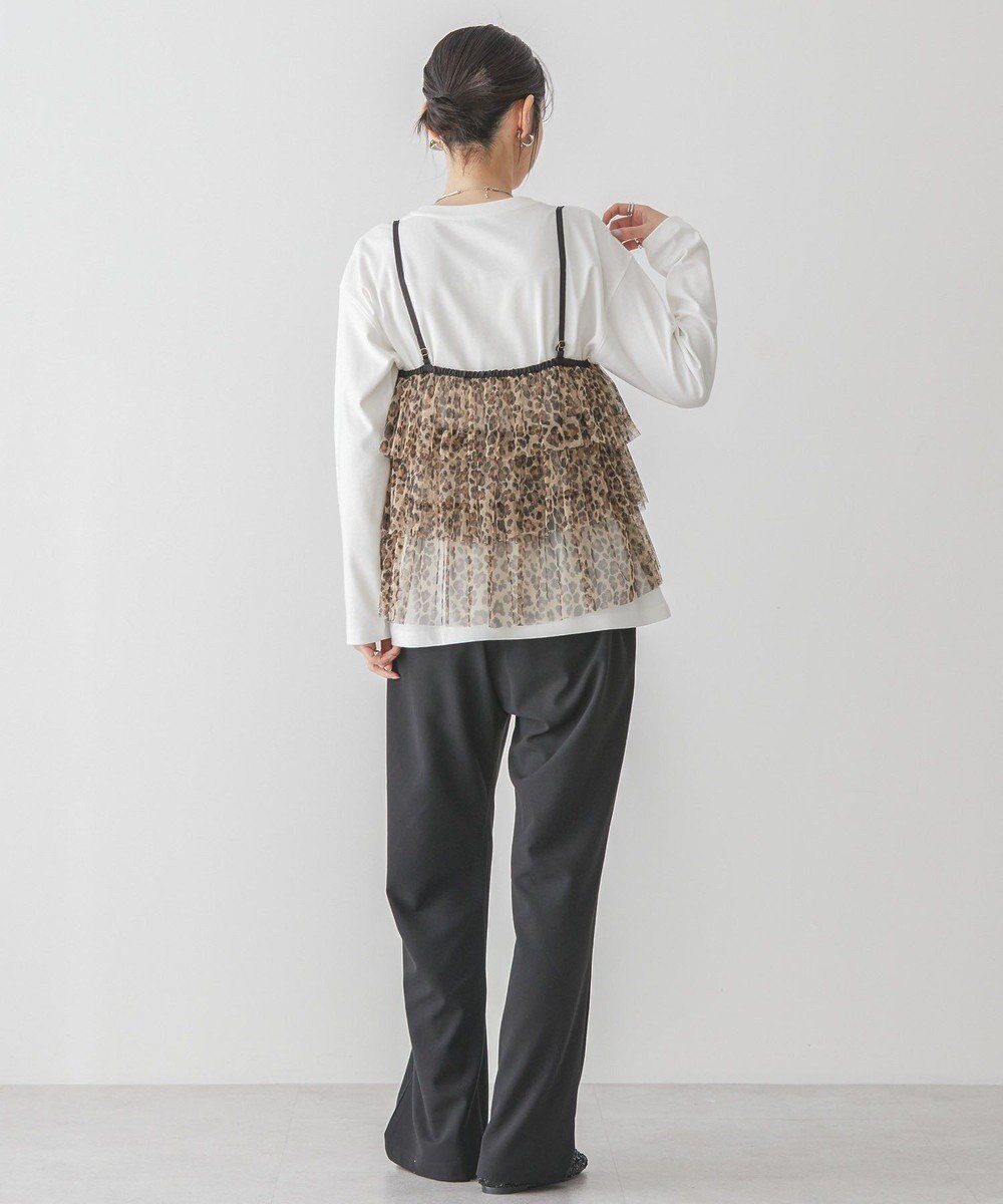 AMERICAN HOLIC ティアードチュールキャミソール 