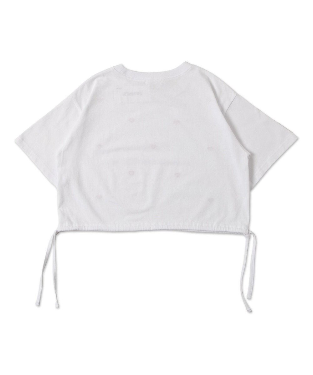 WEGO リボンデザイングラフィックショートT 