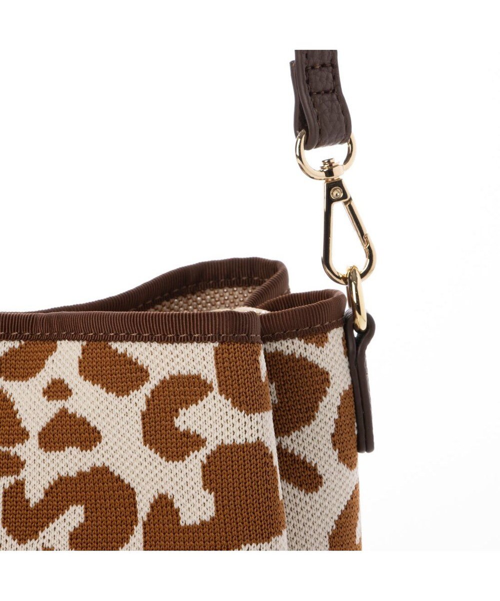 UNBILLION カシュカシュ cachecache / 柄アソートジャガード三つ口ショルダーバッグ 