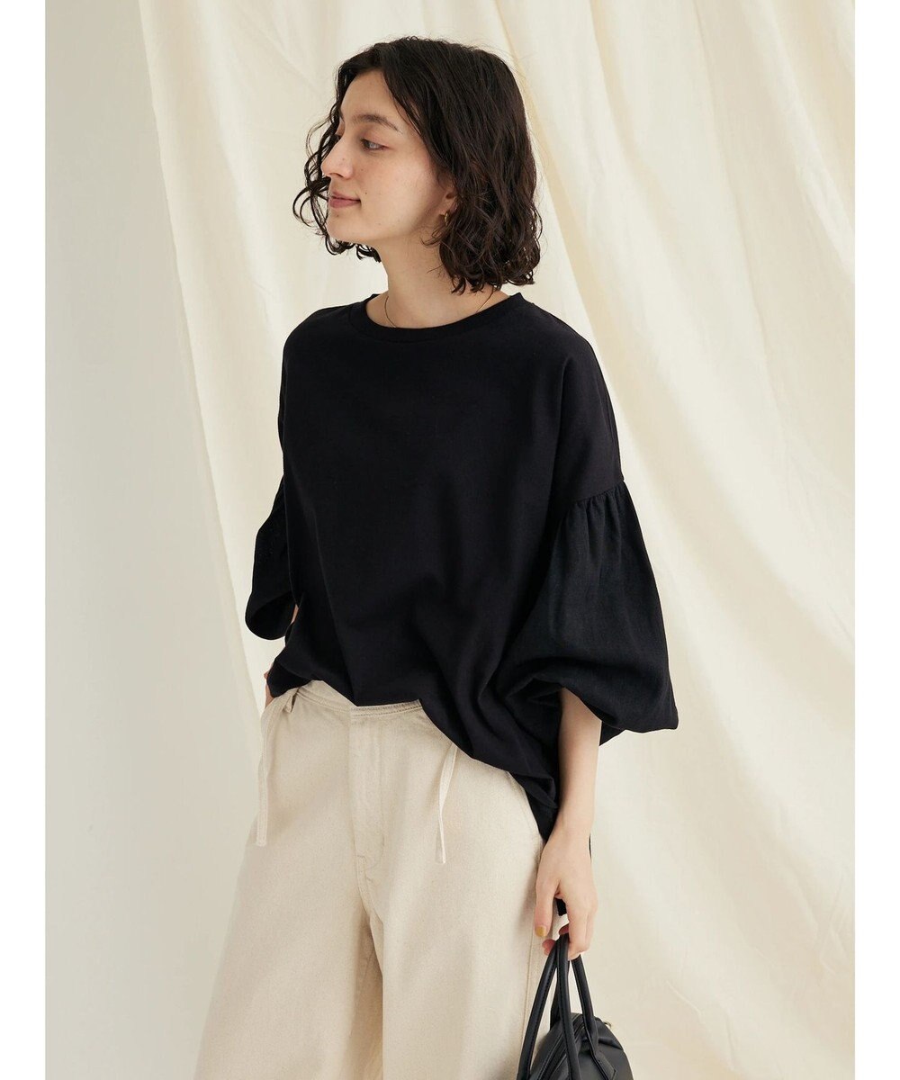 CRAFT STANDARD BOUTIQUE Ｌ／Ｒキャンバスドッキングカットプルオーバー 