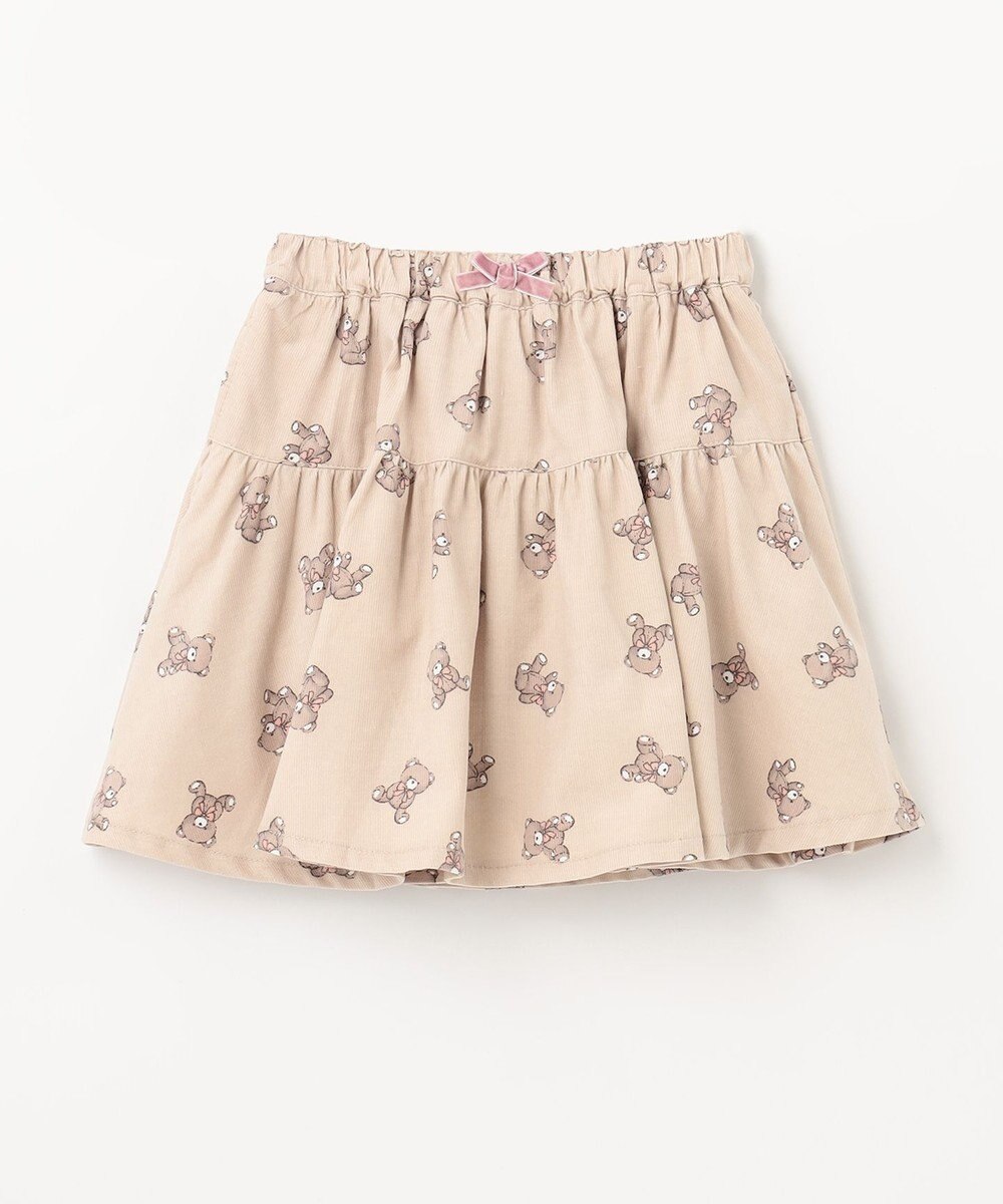 ANY KIDS チェック柄/アニマル柄スカパン 