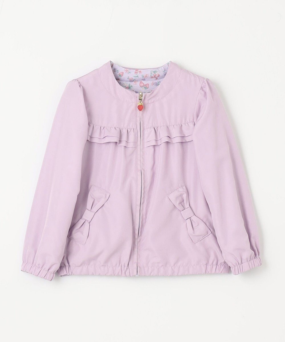 ANY KIDS 【チェリーベリーシリーズ】シャカシャカ リバーシ ブルゾン 