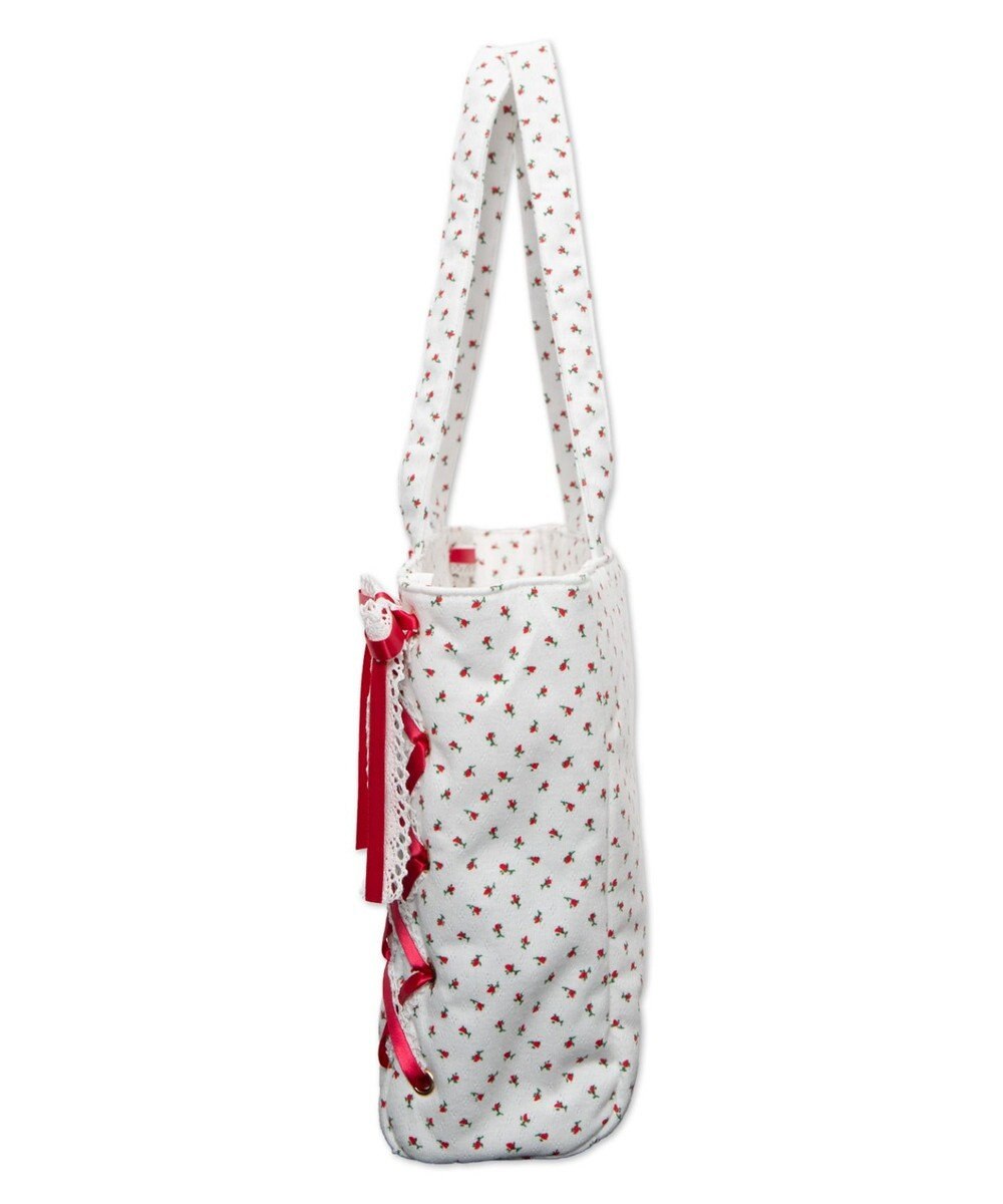 WEGO 【痛バ＆推し活グッズ】ガーリーレースアップ痛バッグS 