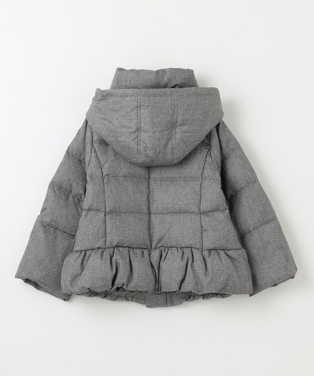 組曲 KIDS 【110-140㎝】ウールライク ダウンコート 