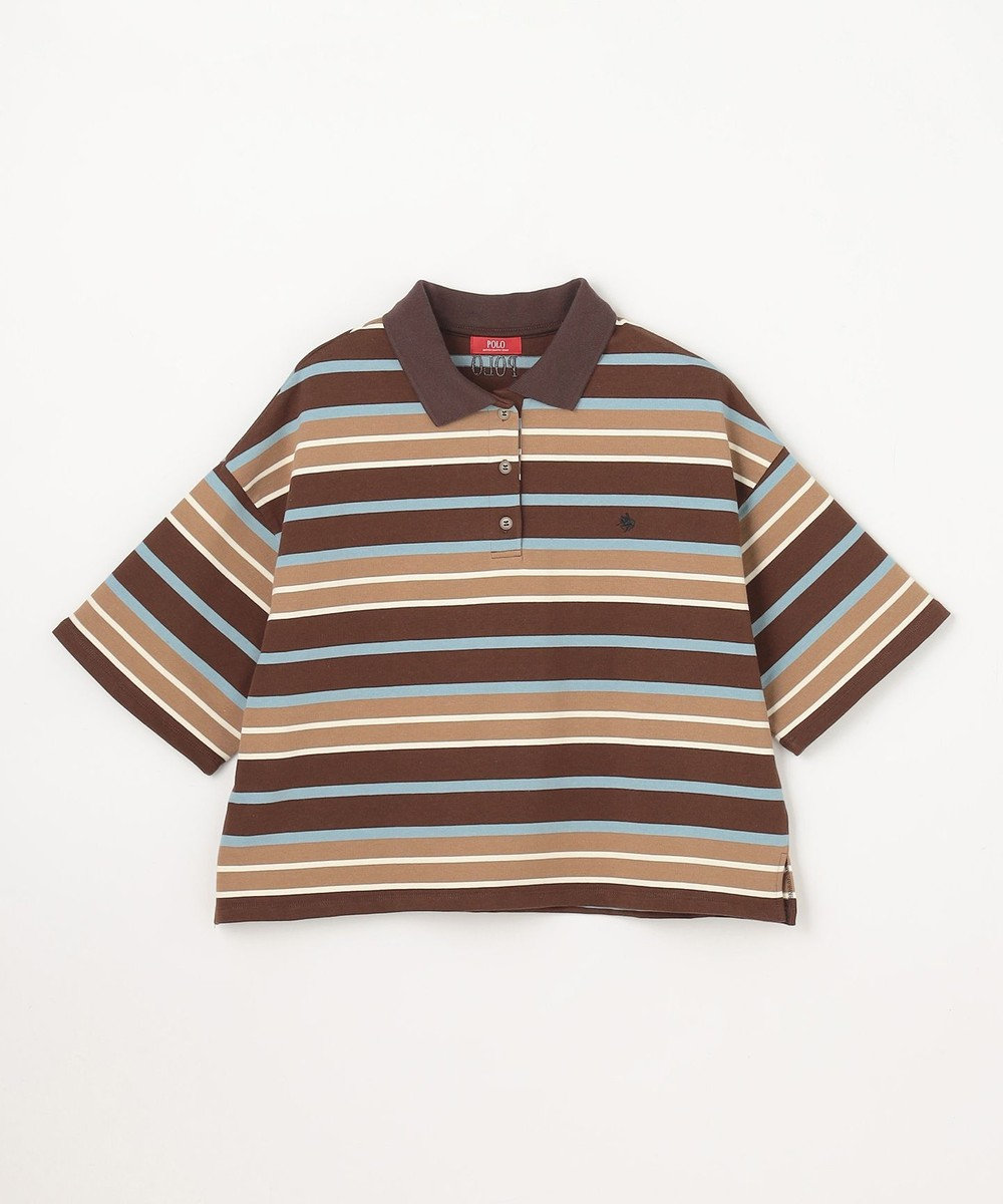 ANY 【POLO BCS別注】マルチカラー短丈ポロシャツ 