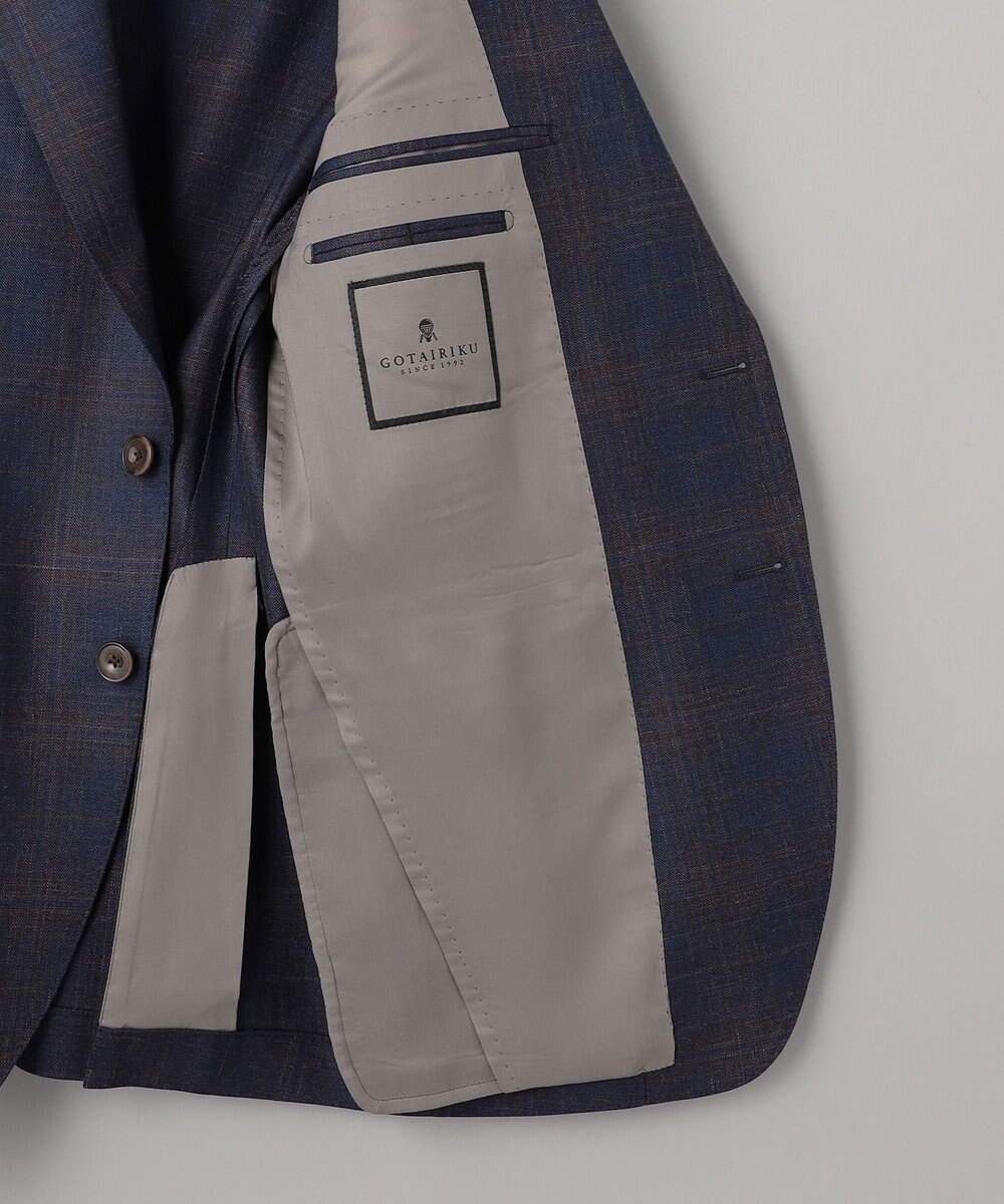 GOTAIRIKU 【REDA】TIMELESS HARMONY ジャケット_ネイビー×ブラウン 
