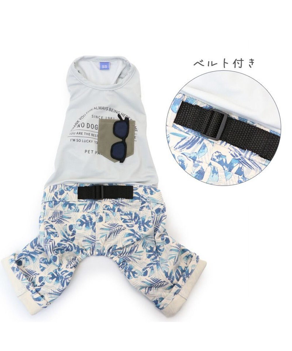 PET PARADISE ペットパラダイス ボタニカル パンツ つなぎ 【小型犬】 